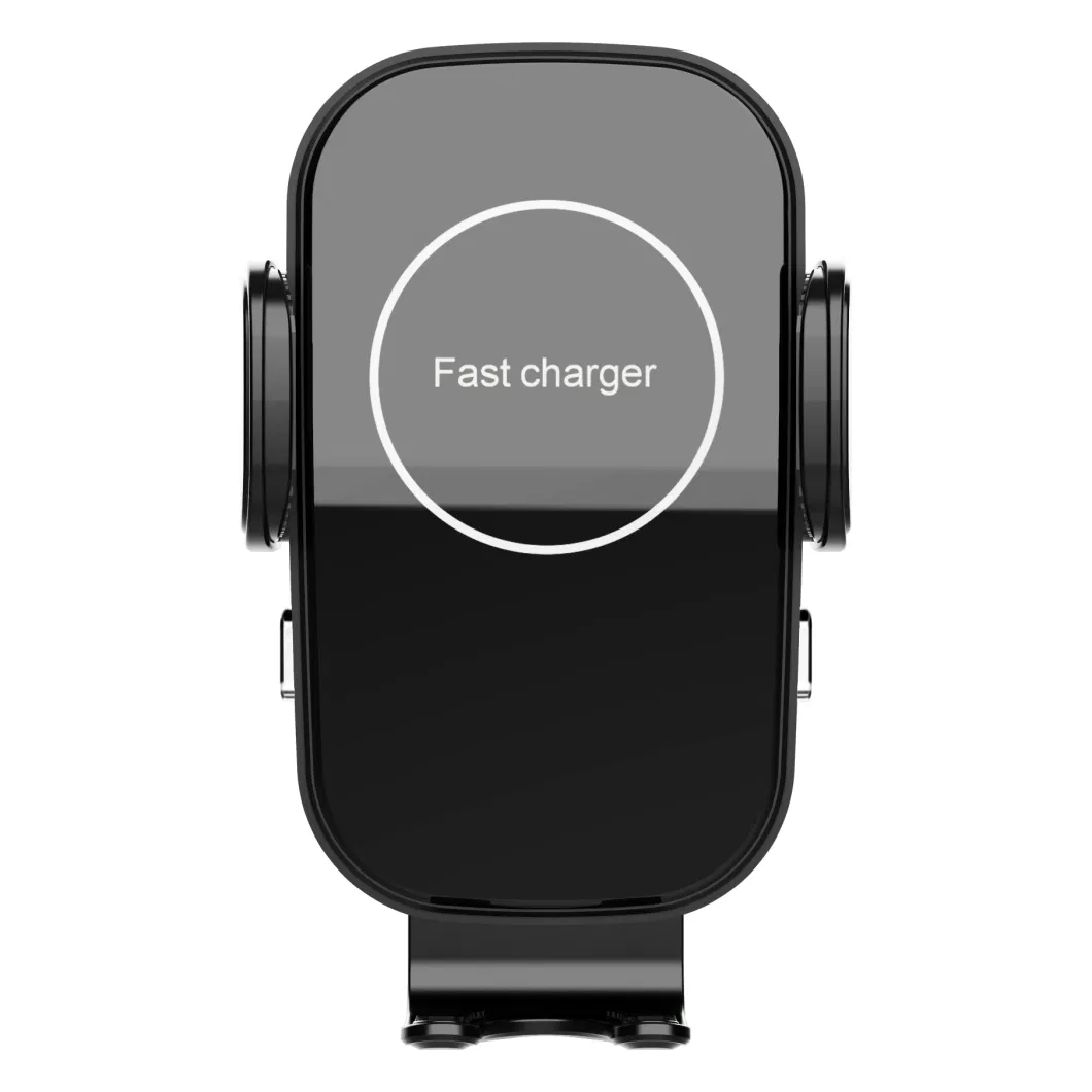 Cw16 Wireless Car Charger Mount 15W Fast Charging Suction Cup Mount Phone Holder Car Charger