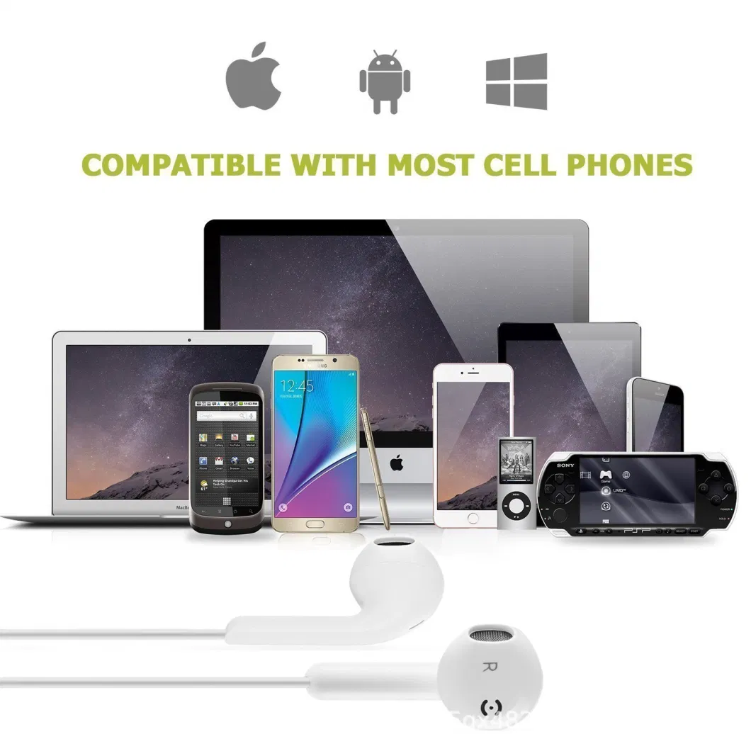 Trending Popular in-Ear Style 3.5mm Connectors Cellphone Wired Earbuds