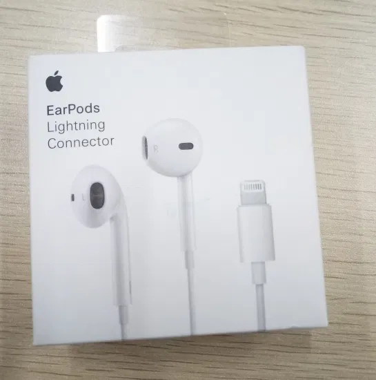 Vente en gros pour Apple Earpods 7 Gen casque filaire connecteur d'éclairage écouteurs écouteurs